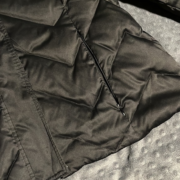 Nine West Winter Jacket Black - Size L - Picture 3 of 5